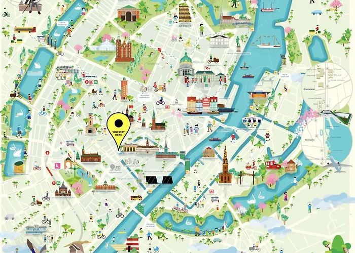 Daire Perfect 3br City-break Kopenhag